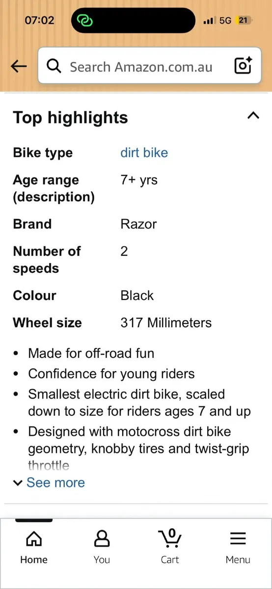 Kids Electric motorbike - Image 4