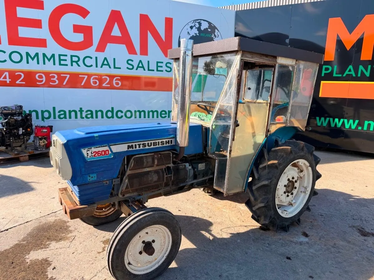 Mitsubishi D2600 compact garden tractor ...2,700 h - Image 3
