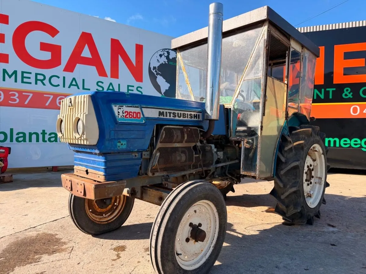 Mitsubishi D2600 compact garden tractor ...2,700 h - Image 4