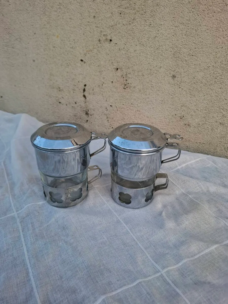 2 coffee cup filter on top - Image 1