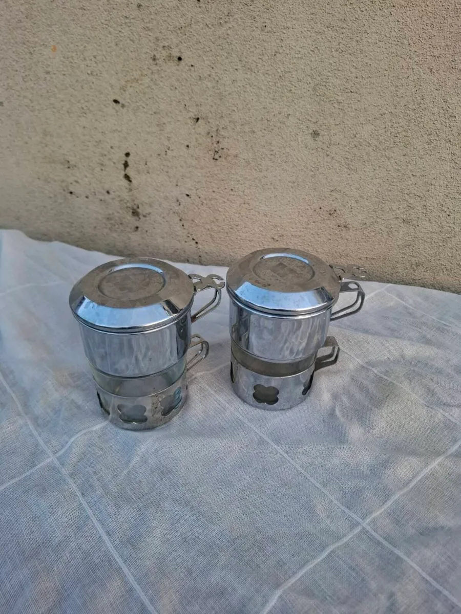 2 coffee cup filter on top - Image 2