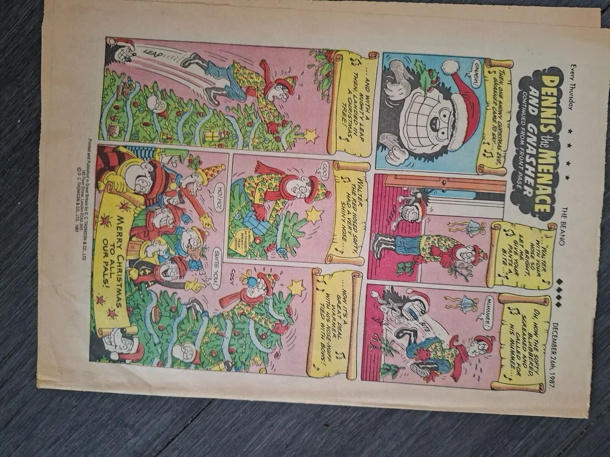 Beano Christmas Edition 1987 - Image 2