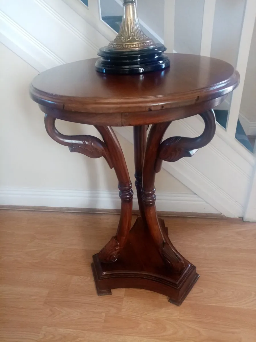 Vintage oil Lamp, Table - Image 4