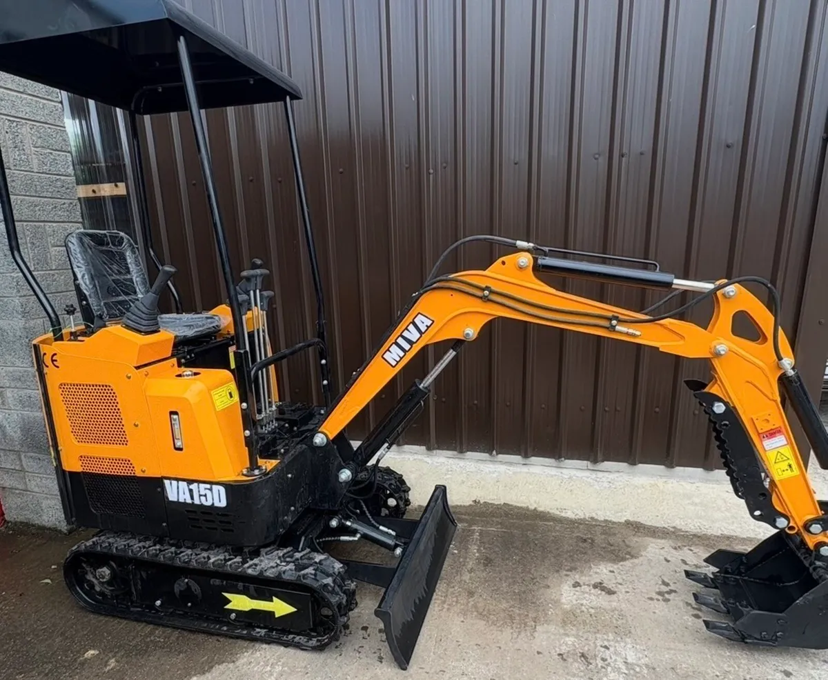 Miva 1.5 Ton Mini Digger Diesel - Image 3
