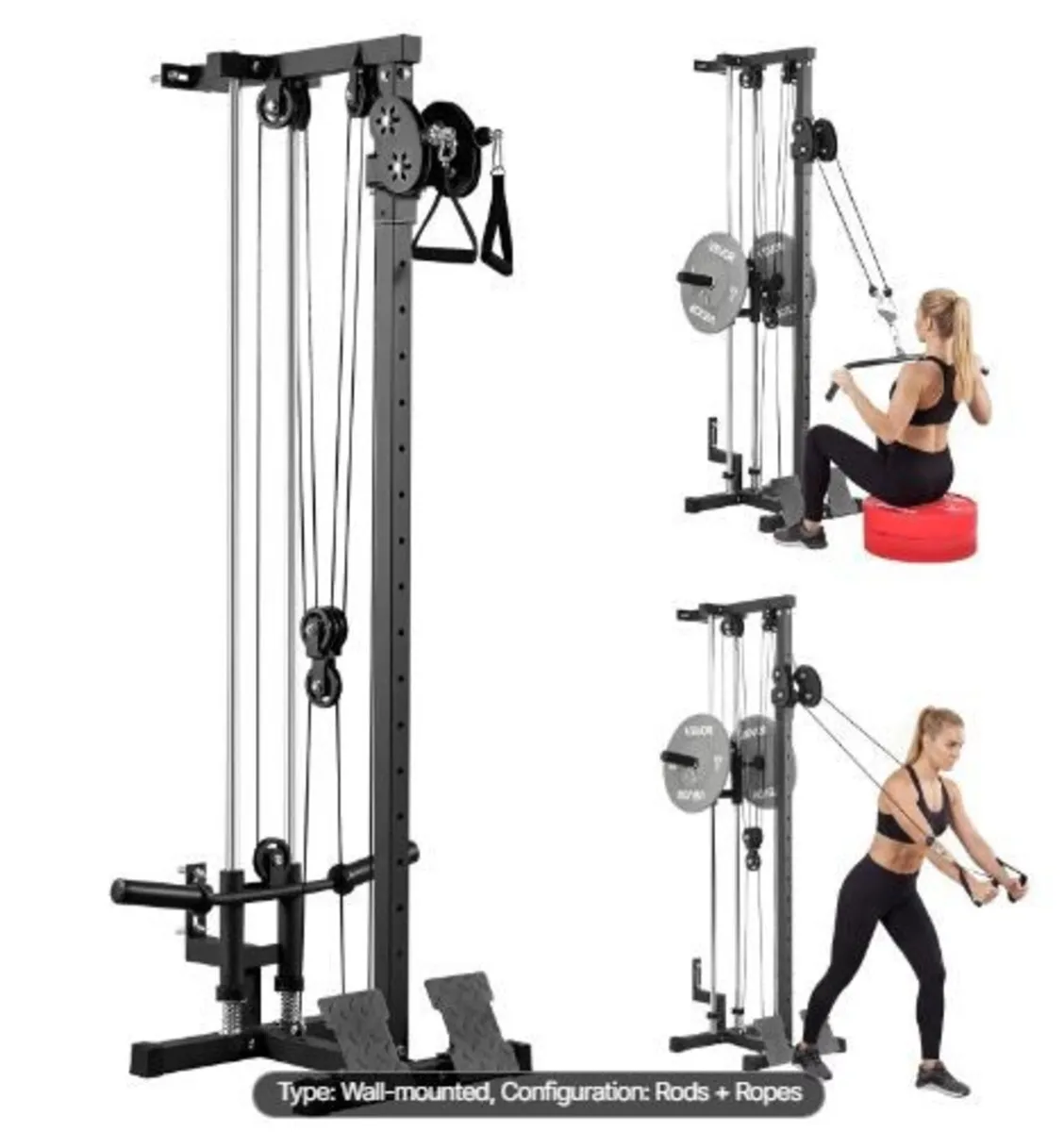 LAT Pull Down Machine, 3-in-1 Row Cable Machine - Image 3