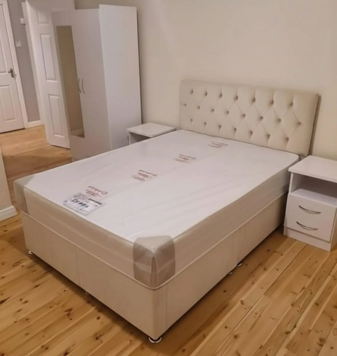 New divan beds and mattress