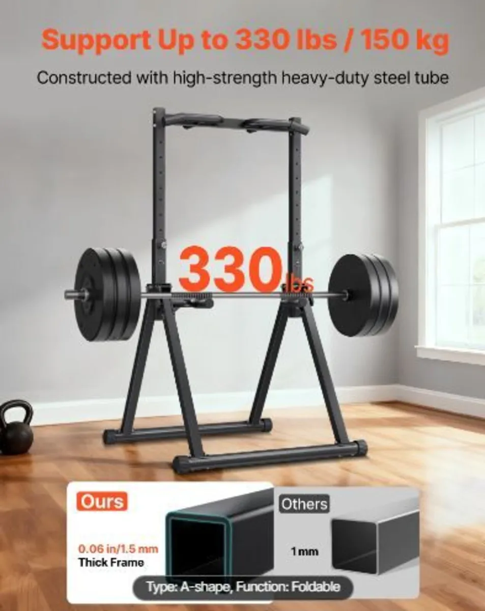 Pull Up Bar, 150kg Capacity Portable Pullup - Image 4