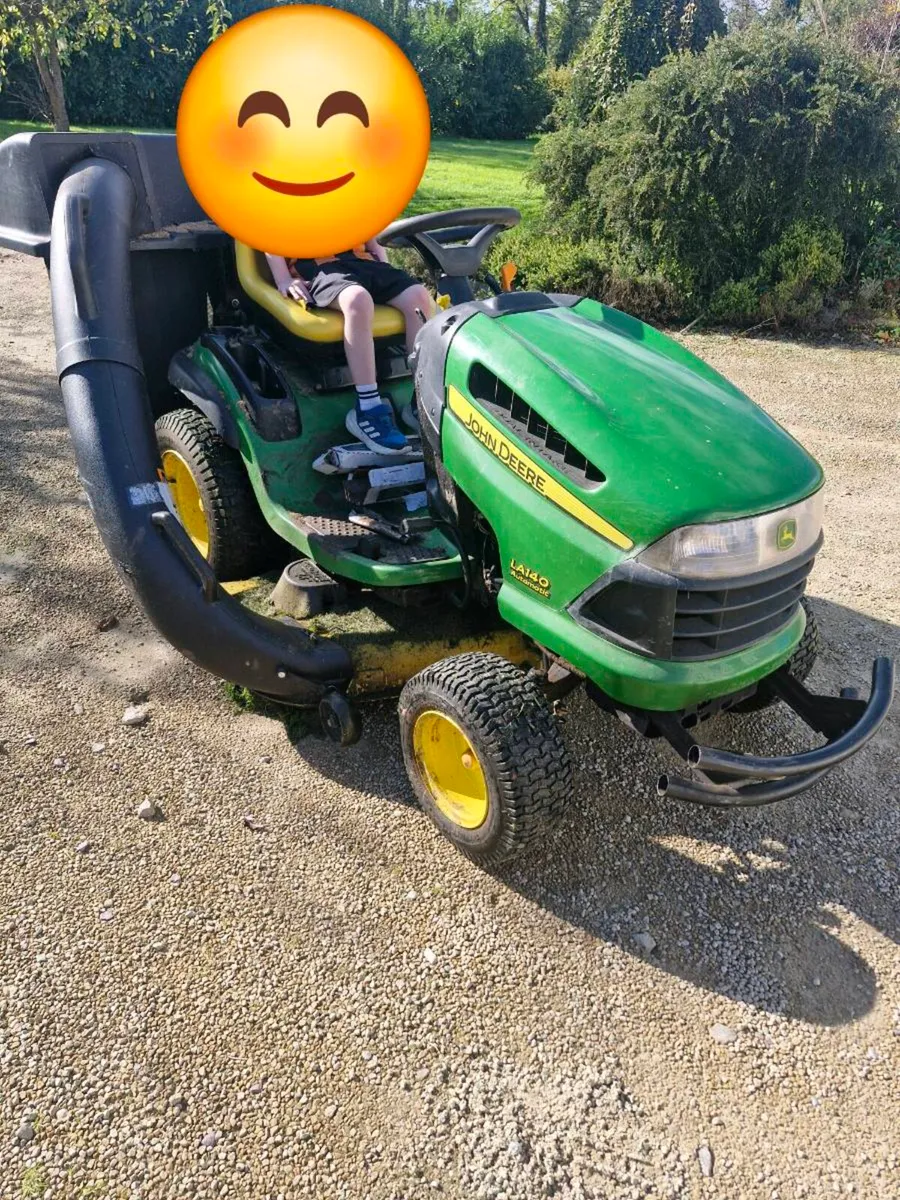 John Deere LA140 ride on mower Delivery available - Image 1