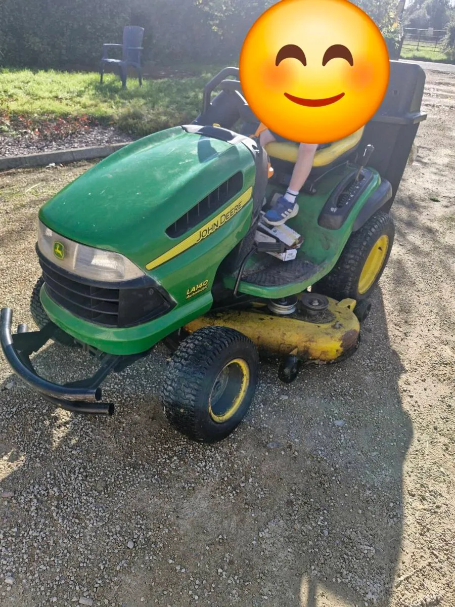 John Deere LA140 ride on mower Delivery available - Image 2