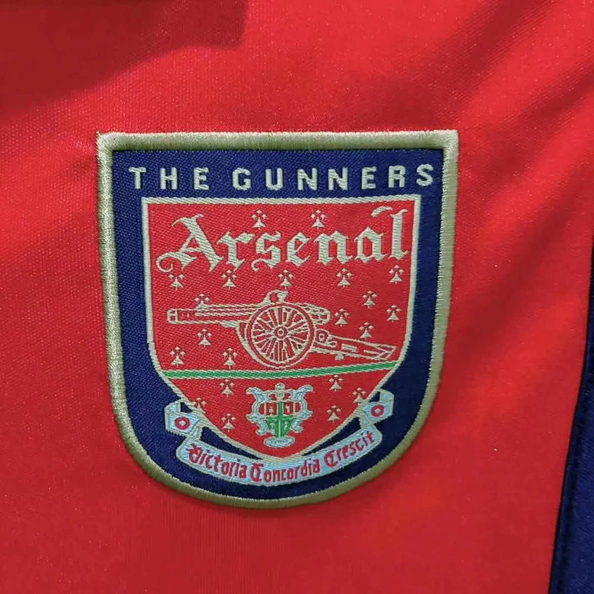 Arsenal Retro Football Jersey - Image 4
