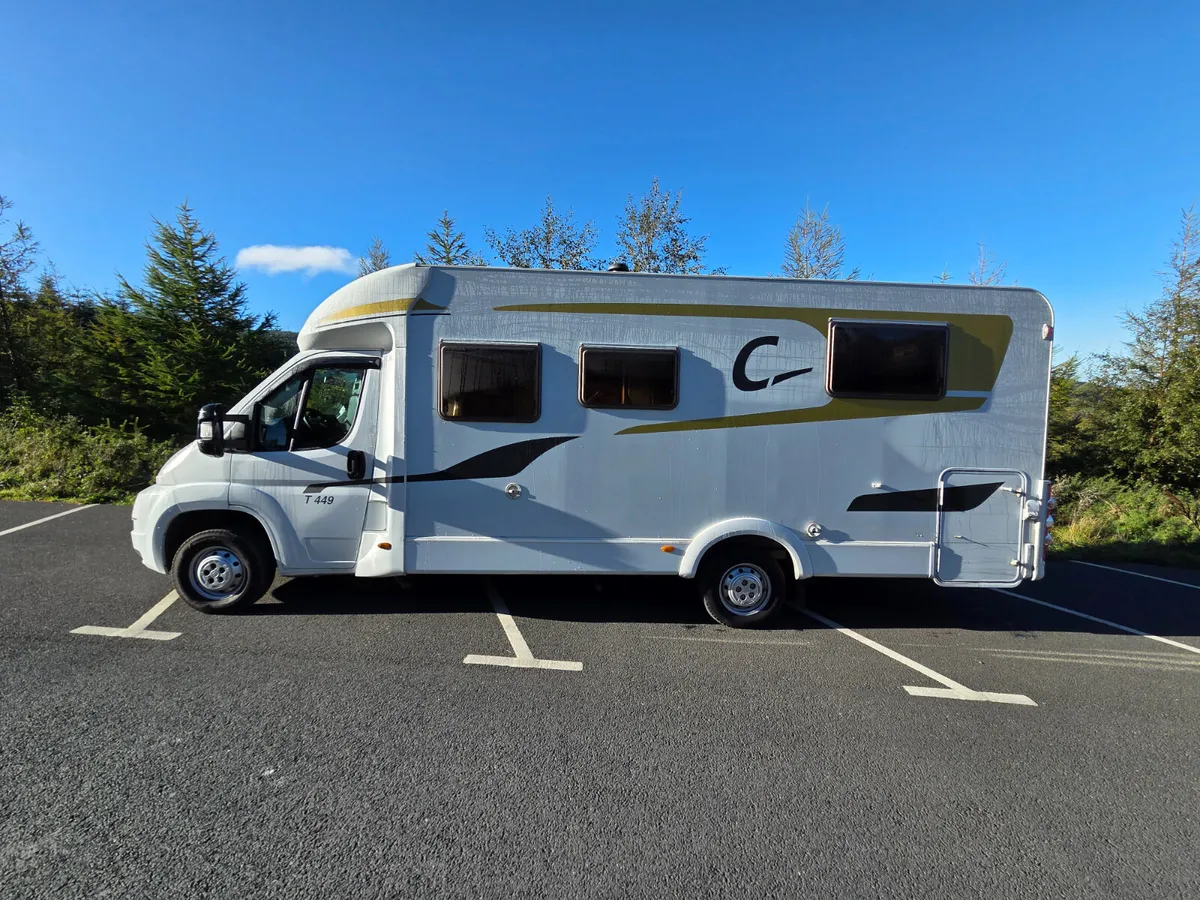2013 CARADO T449 ISLAND BED JUST BEEN RE-UPHOLSTER - Image 2