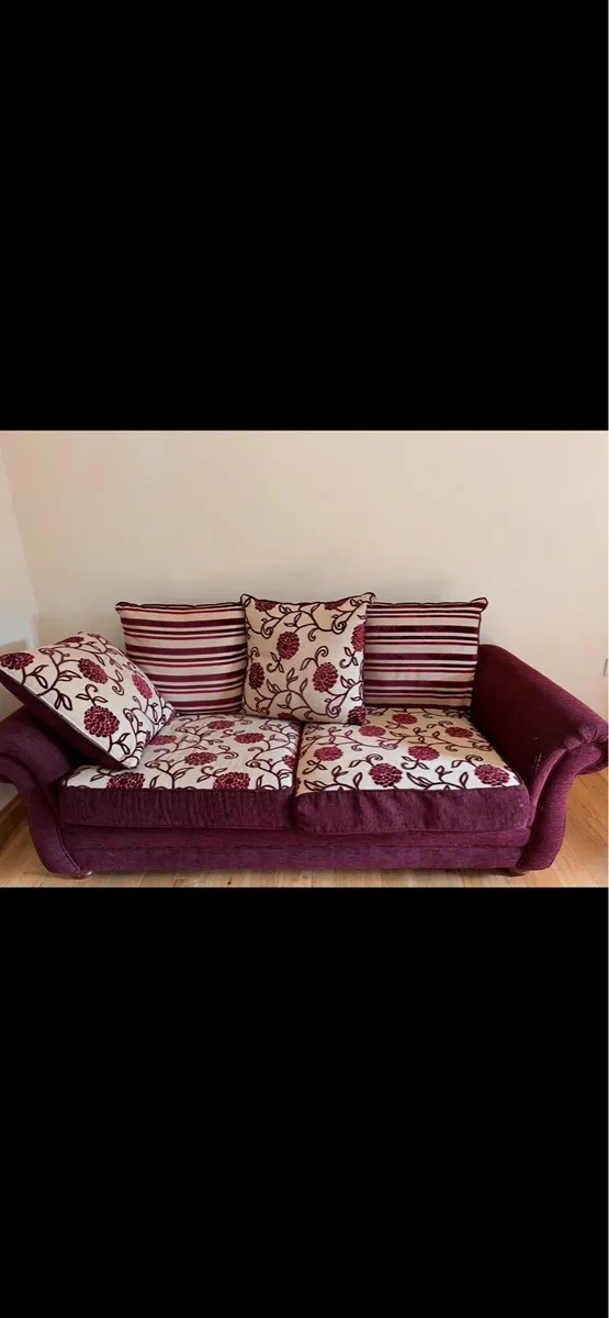 Sofa and 2 armchairs - Image 1