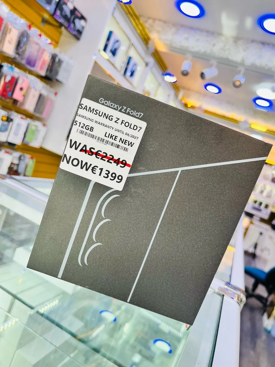 🔥Samsung Z FOLD 7 512GB like new shop 1 year wa - Image 1