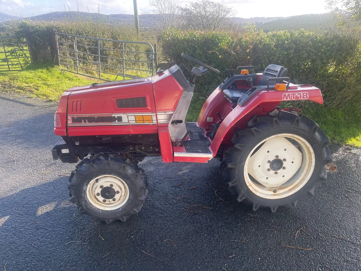 Mitsubishi MT18 Compact Tractor 4wd - Image 2