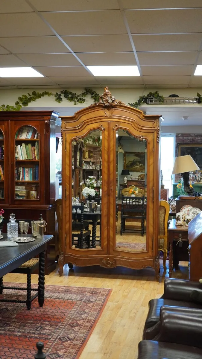 Antique French Armoire Press/Wardrobe - Image 1