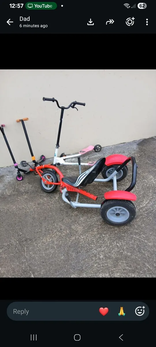 Selling Go kart, flicker, scooters - Image 1