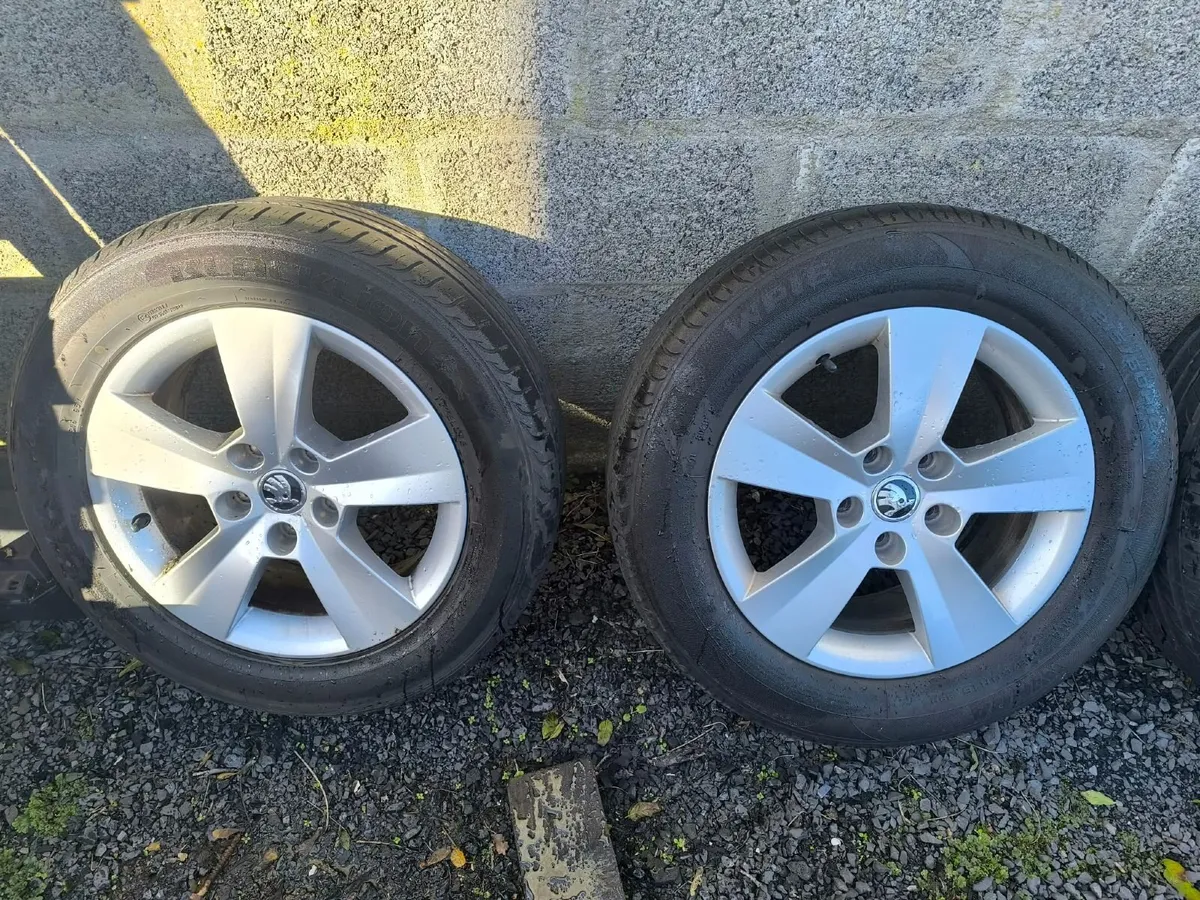 Skoda Octavia Tyres and Alloys - Image 1