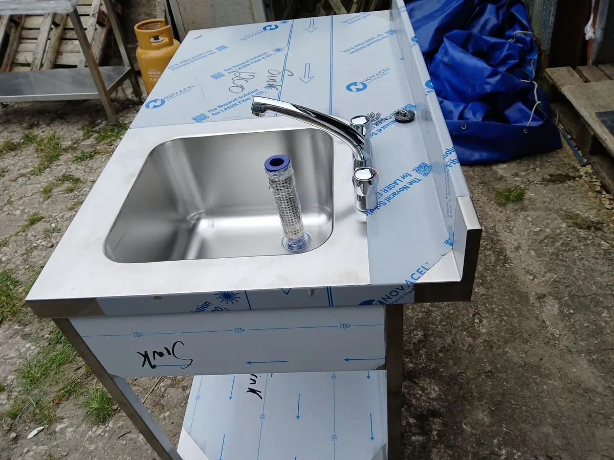 Staneless steel cabbinet sink unit complete - Image 3
