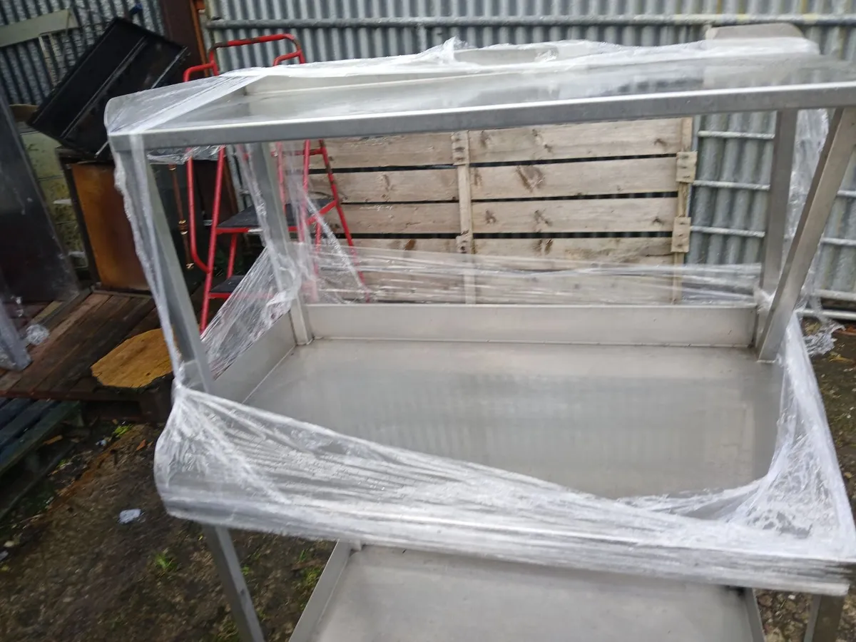 Stainless steel cabbinet table delivered - Image 1