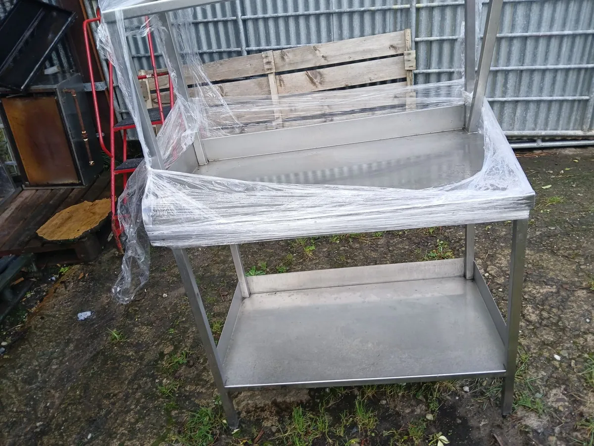 Stainless steel cabbinet table delivered - Image 2