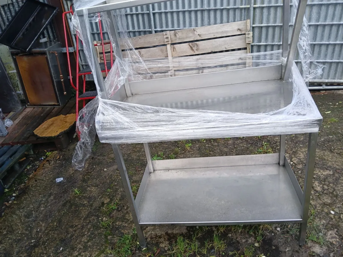 Stainless steel cabbinet table delivered - Image 3