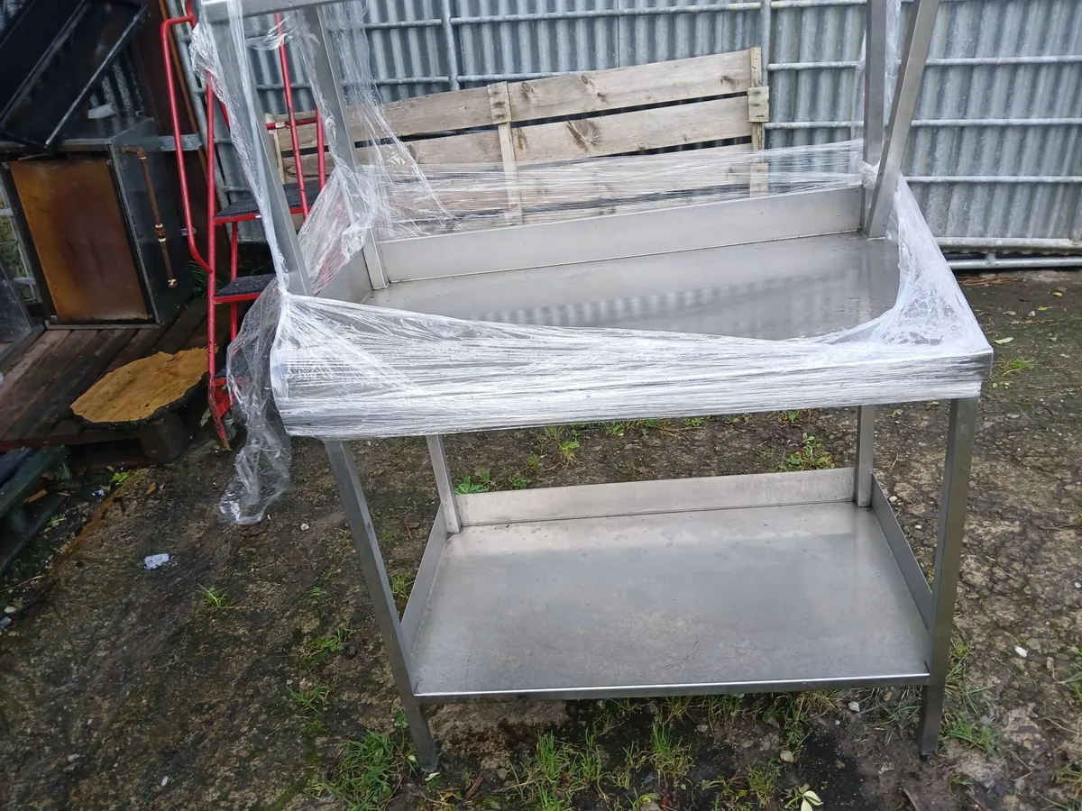 Stainless steel cabbinet table delivered - Image 4