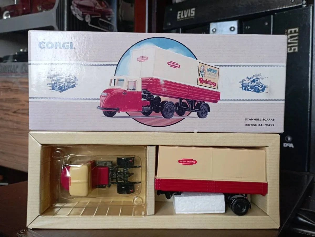 CORGI  DIE-CAST MODLE' SCAMMELL SCARAB 🚒 - Image 2