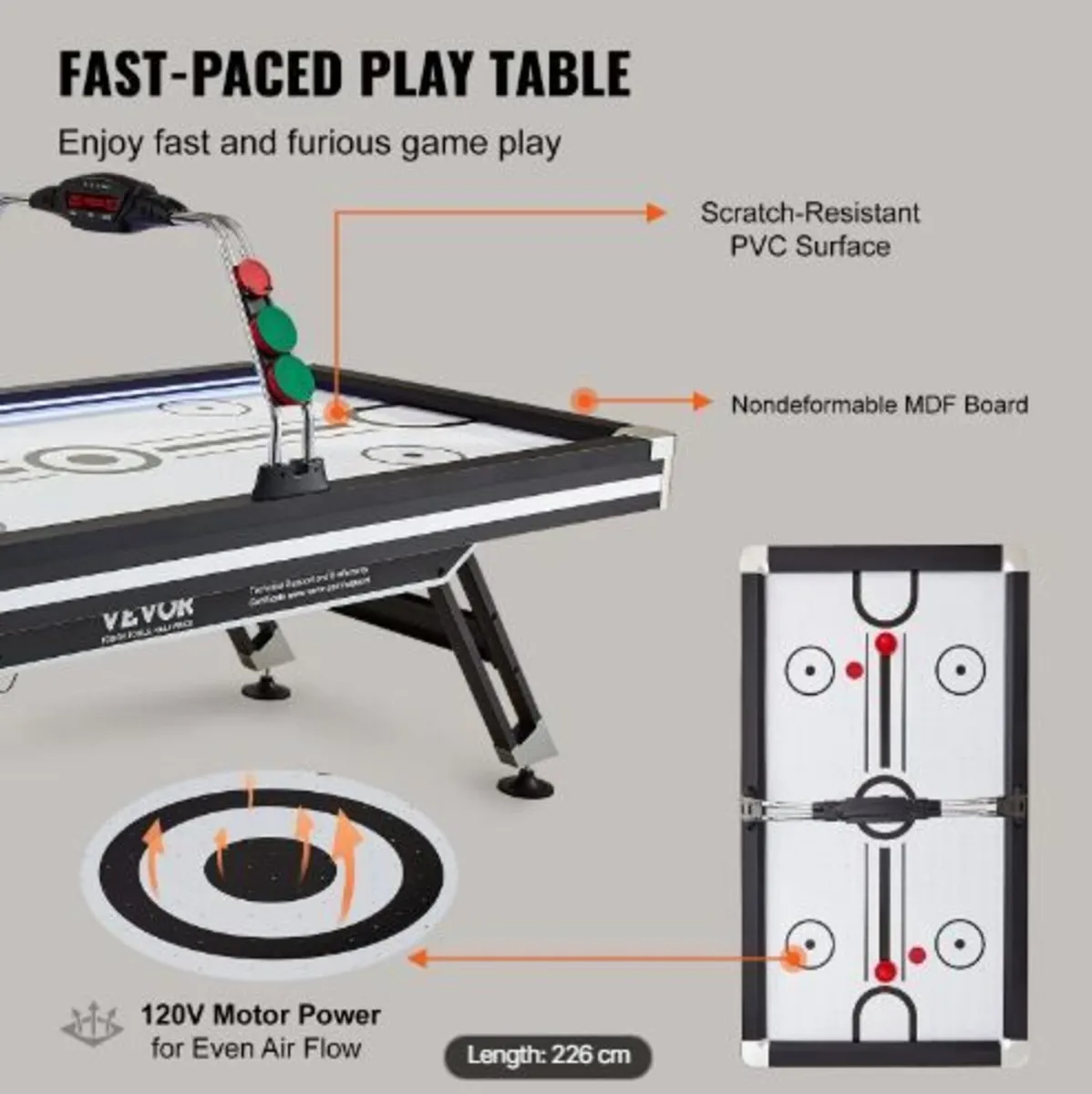 Air-Powered Hockey Table - Image 4
