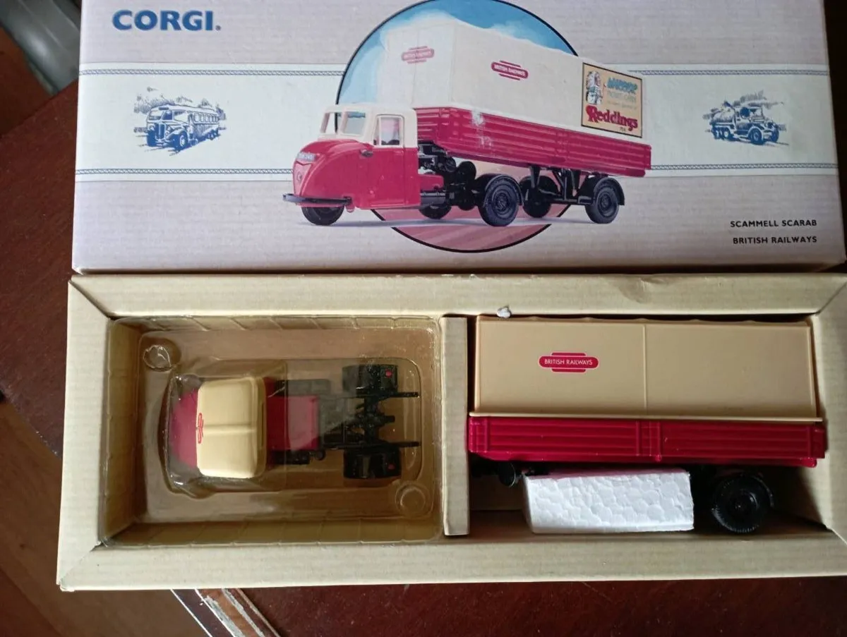 CORGI  DIE-CAST MODLE' SCAMMELL SCARAB 🚒 - Image 4