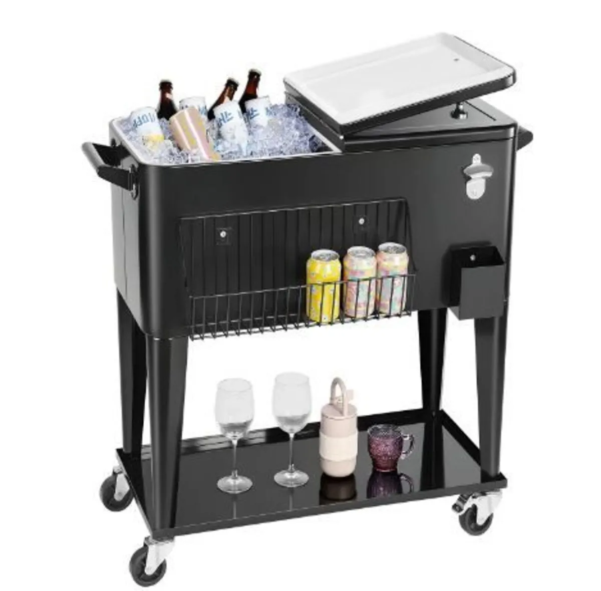 75.71 L Rolling Ice Chest, Holds up - Image 1