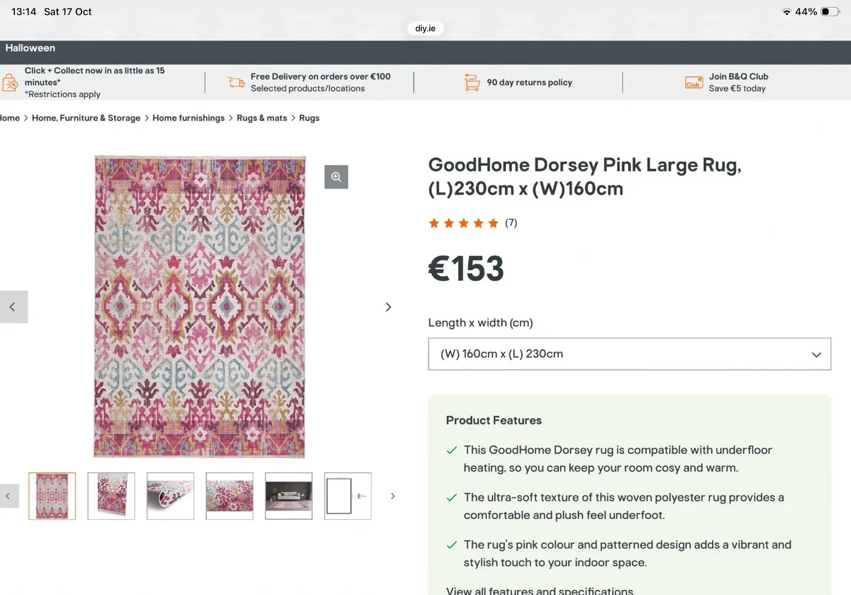 Rug. Brand new