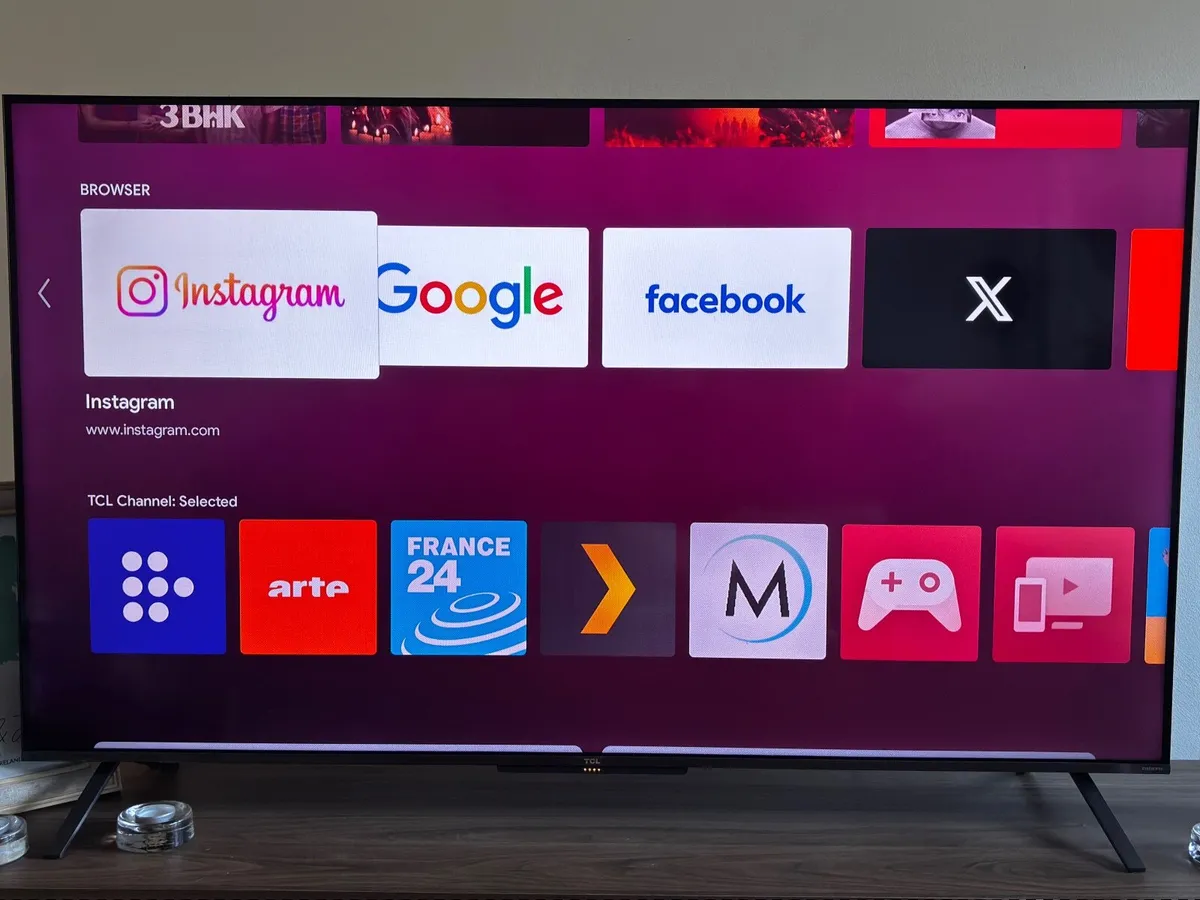 TV 55 inch QLED 4k TCL - Image 1