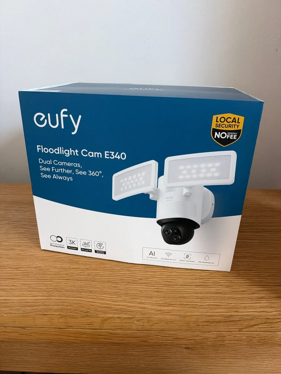 Eufy floodlight cam e340