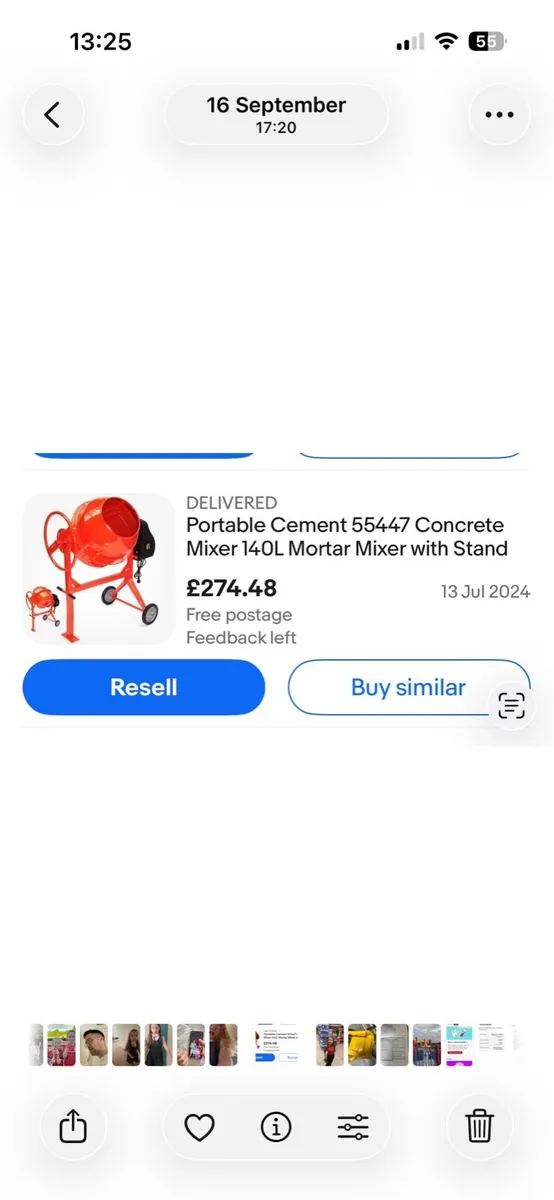 140L Cement Mixer - Image 4