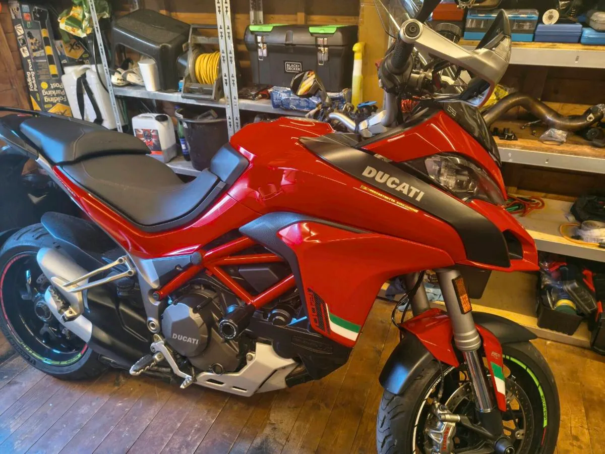 2015 Multistrada 1200 S Red - Image 1