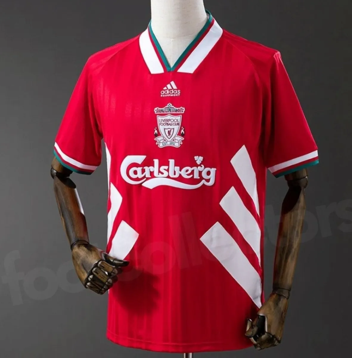 Liverpool Retro Football Jersey - Image 1