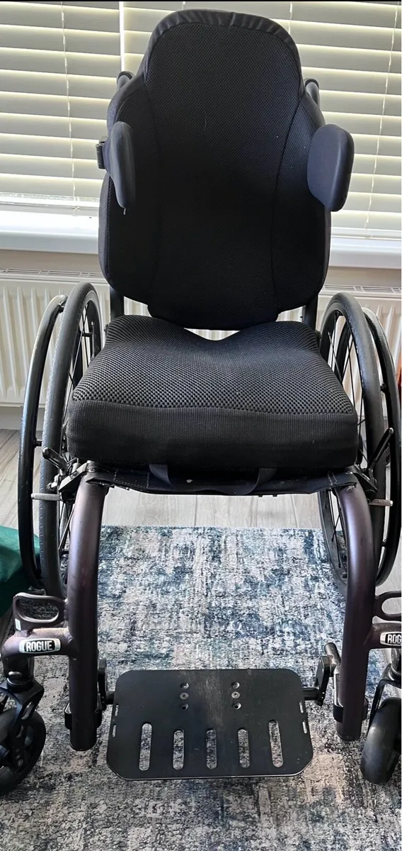 Rough wheelchair 15 inch adjustable