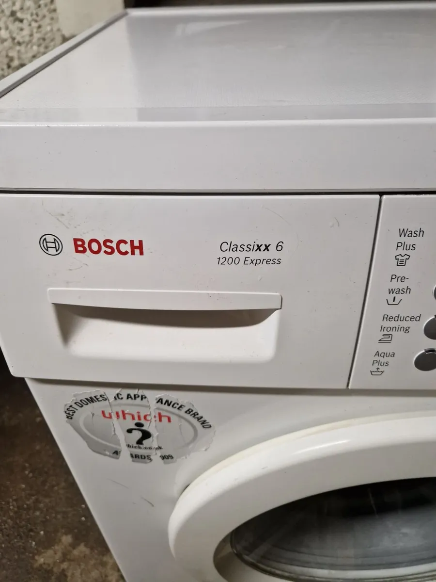 Bosch washing machine - Image 1