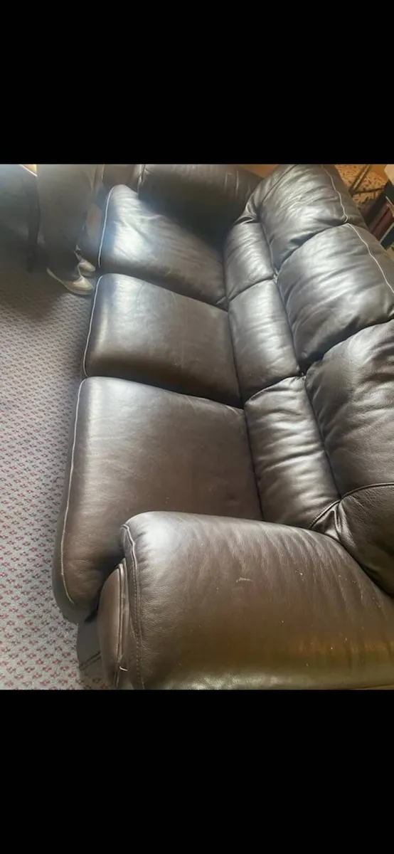 Italian Soft Leather Couch