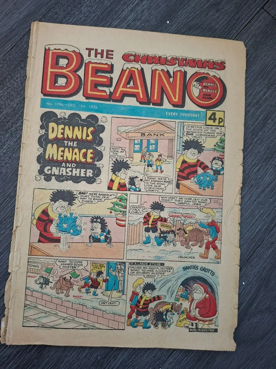Comic Beano Vintage Christmas Edition - Image 1