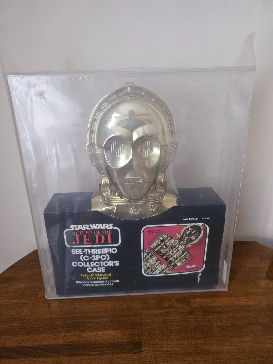 Vintage Star Wars C3PO Figure Case AFA80 - Image 4