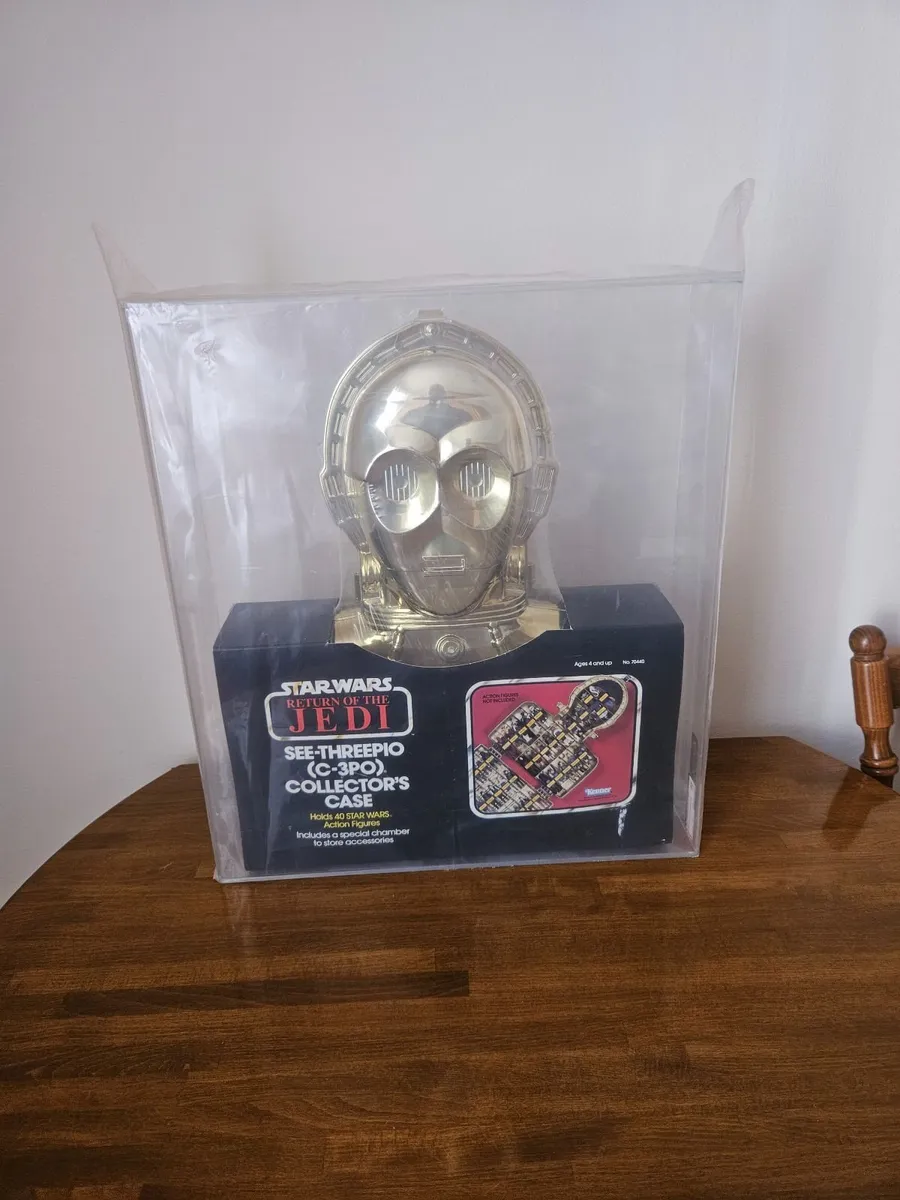 Vintage Star Wars C3PO Figure Case AFA80 - Image 1