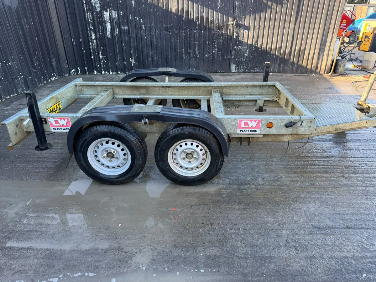 Negent twin-axle chassis generator trailer - Image 2