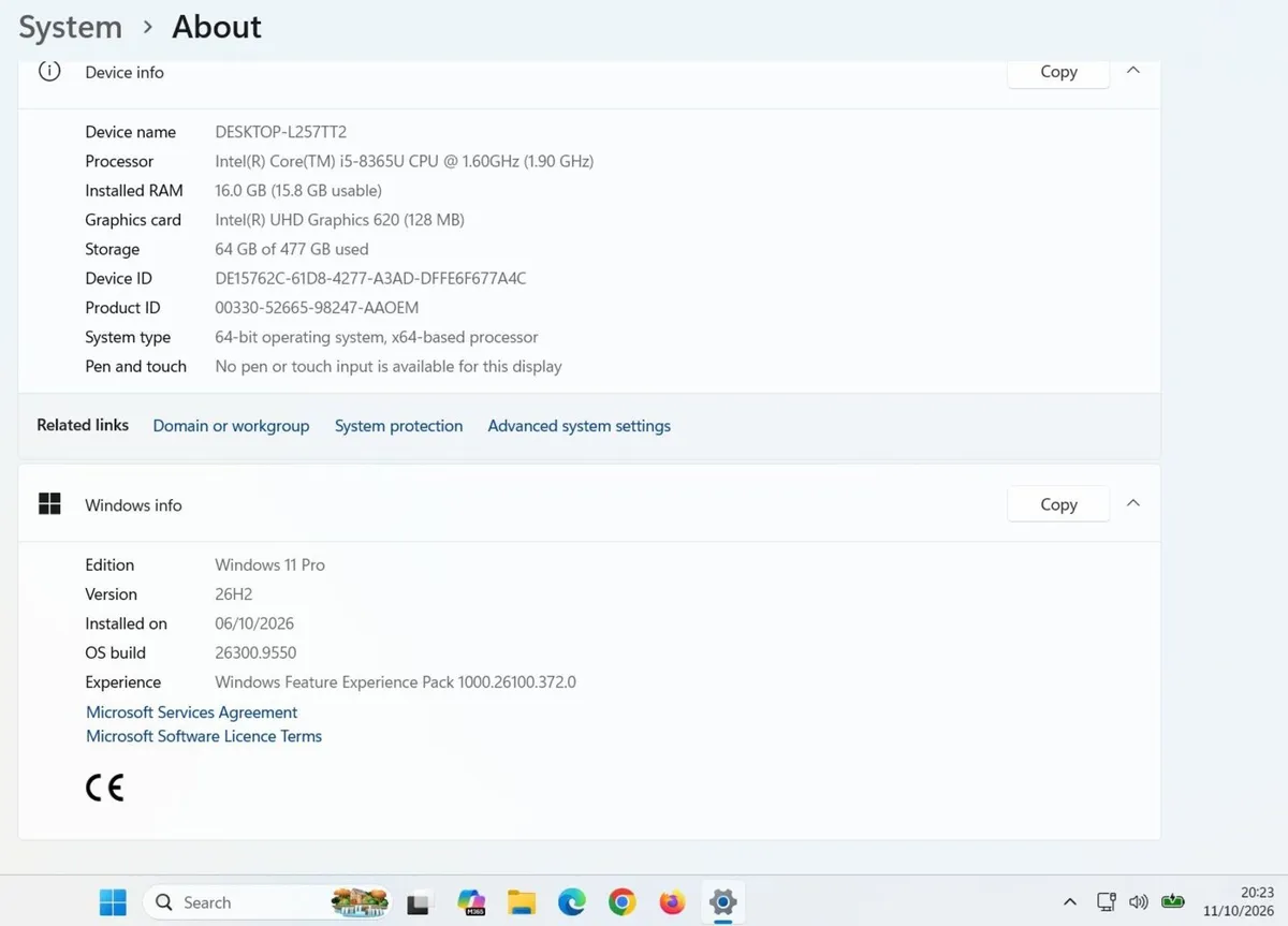 i5 Laptop Dell Latitude Win11 Office 24 16GB 512GB - Image 2