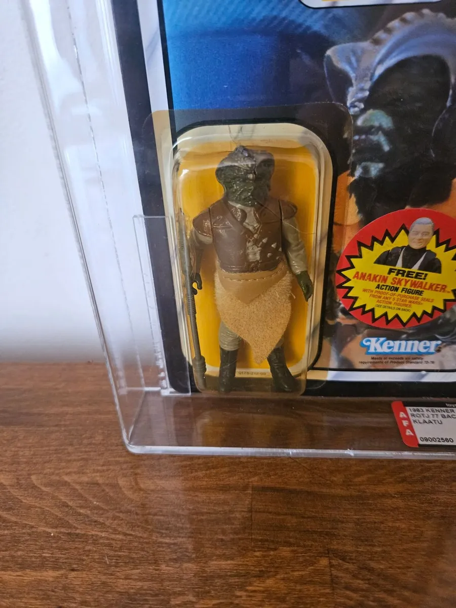 Vintage Star Wars ROTJ Klaatu AFA80 - Image 2