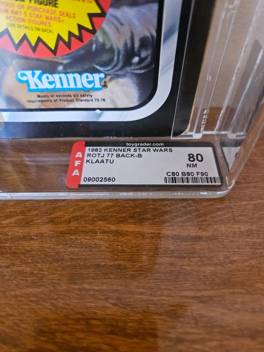 Vintage Star Wars ROTJ Klaatu AFA80 - Image 4