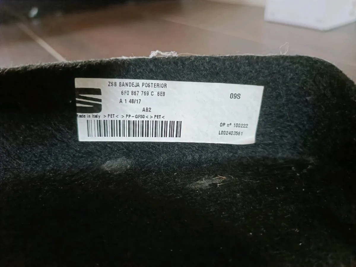 Parcel Shelf - Image 3