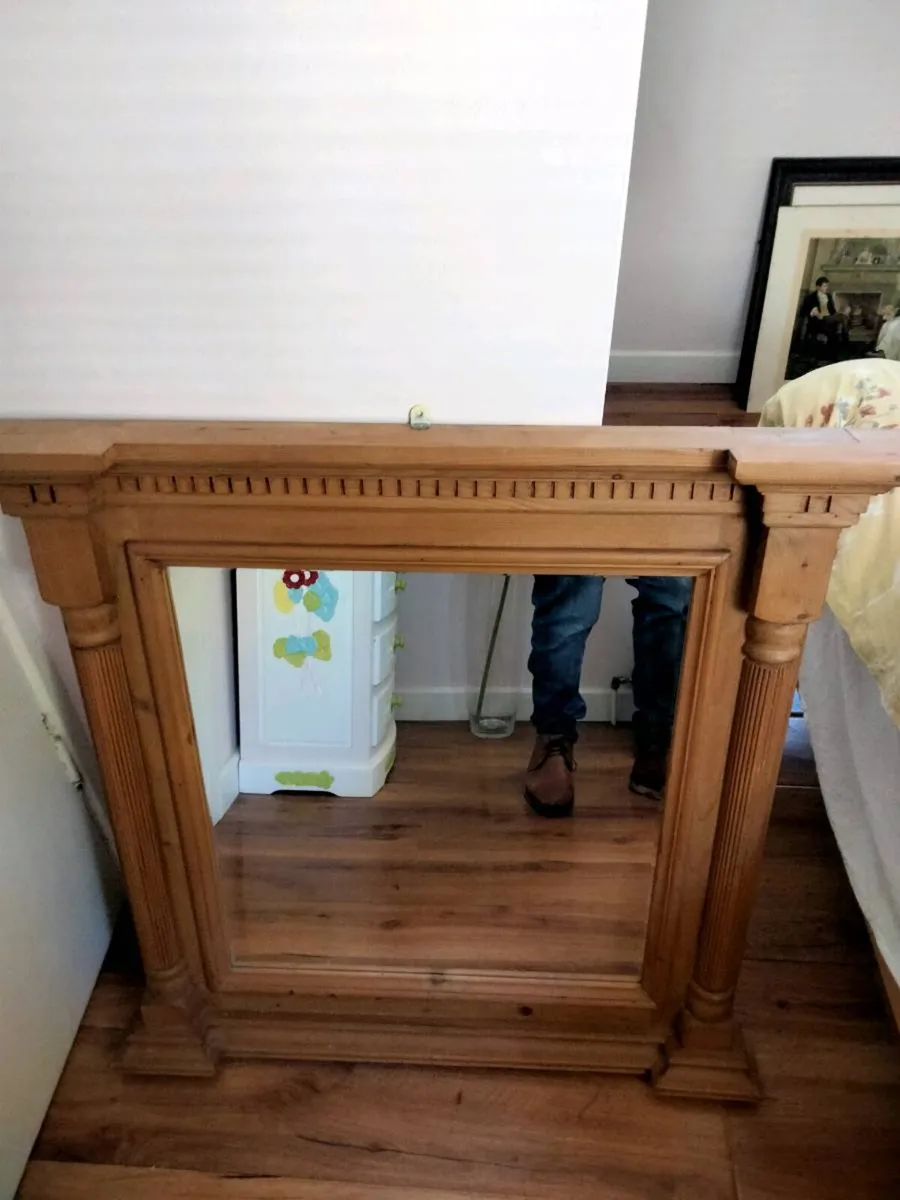 Pine Wall Mirror - Image 1