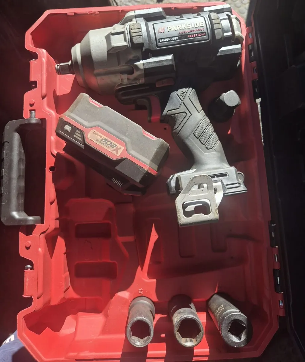 Parkside Performance Cordless Impact Wrench - Image 1