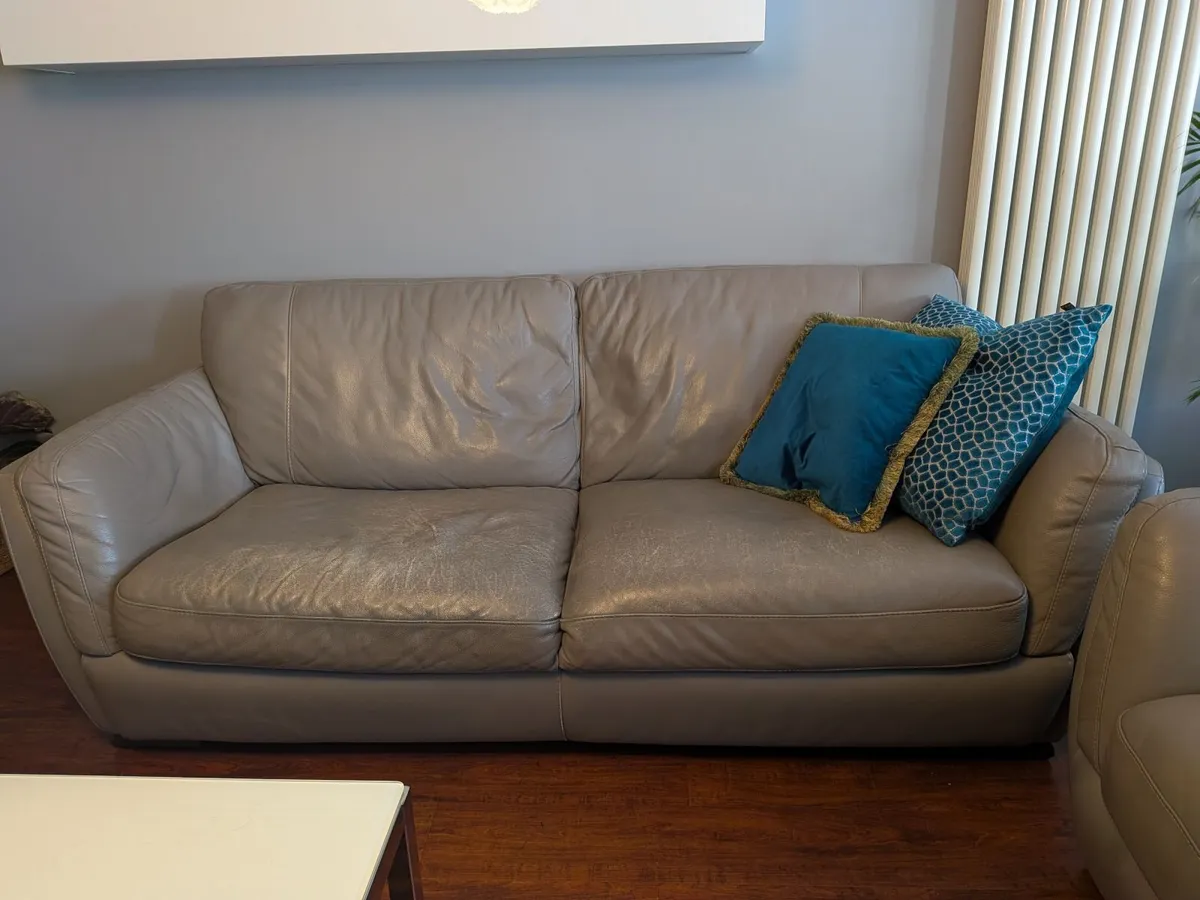 Leather sofas - Image 1